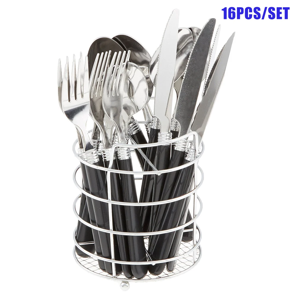 Набор столовых приборов из нержавеющей стали 16 предметов|Столовые сервизы| |
