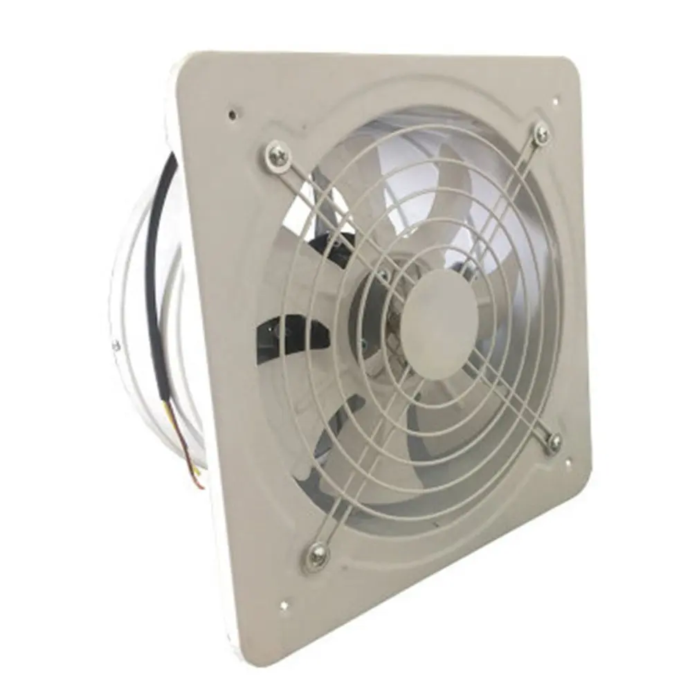 

Industrial Ventilation Extractor Metal Axial Exhaust Commercial Air Blower Fan Low Noise Stable Running