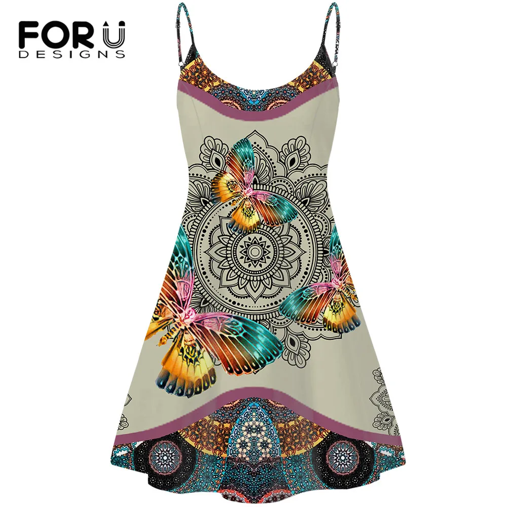 

FORUDESIGNS/модные вечерние дамские босоножки Под платье красивое платье с изображением бабочек; Женская обувь без шнуровки; Платье для девочек ...