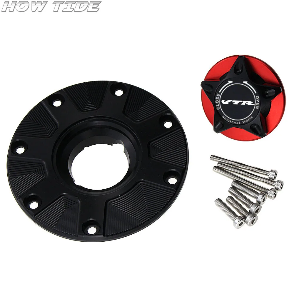 VTR Gas Fuel Tank Cap for HONDA 1000F VTR1000 F VTR1000F 2001-2005 Motorcycle Quick Release Cover | Автомобили и мотоциклы