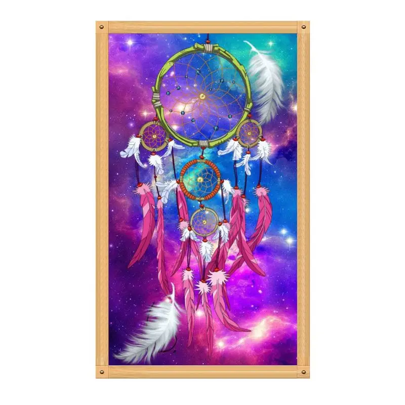 

Dreamcatcher DIY 5D Diamond Painting Embroidery Cross Stitch Kit Rhinestone Home Decor Craft