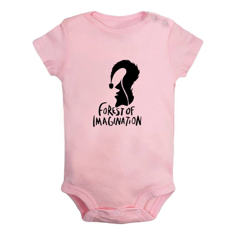 

Детский комбинезон с принтом «Лес воображения»