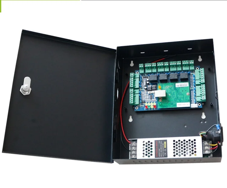 TCP/IP RJ45 12 В 10 А контроллер доступа для дверного замка с блоком питания 1 дверь 2 двери/4 двери контроллер