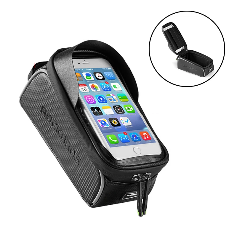 Непромокаемый держатель для велосипедной сумки с передней трубкой