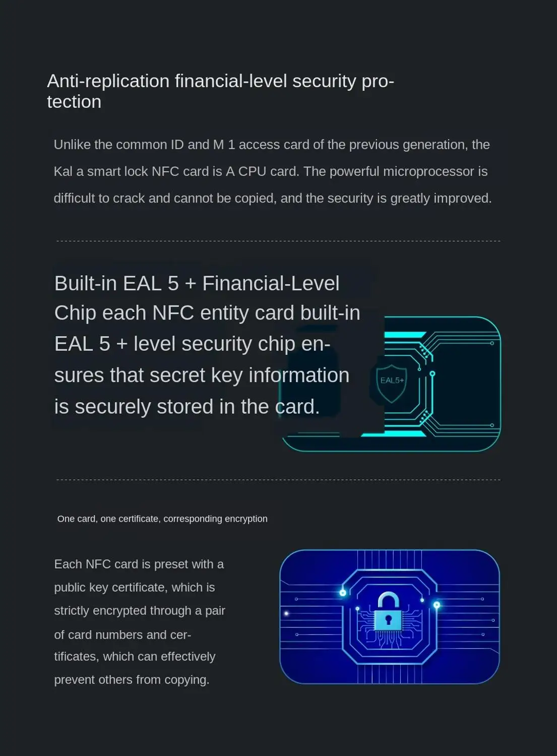 

New Xiaomi Aqara Smart Door Lock NFC Card Support Aqara Smart Door Lock N and P Series App Control EAL5+ Chip For Home Security