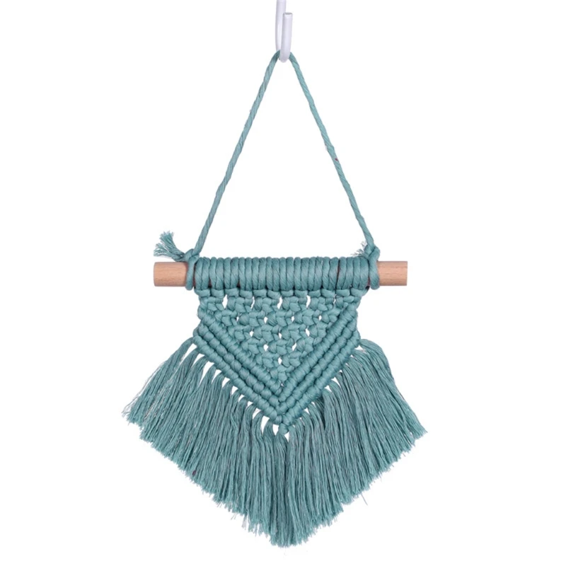 

Nordic Handmade Woven Macrame Bohemian Wall Hanging Tapestry With Tassels Kids Room Nursery Bedroom Baby Shower Party Decoration
