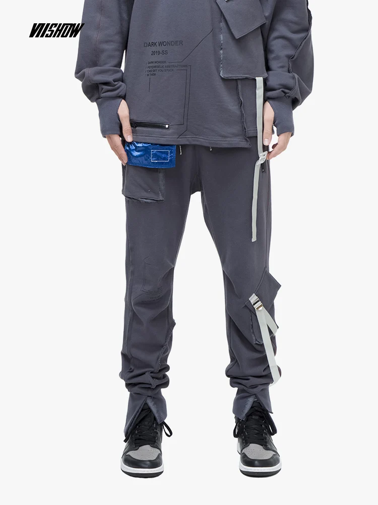 VIISHOW уличная одежда мужские штаны брендовые повседневные джоггеры Pantalon Homme 2019