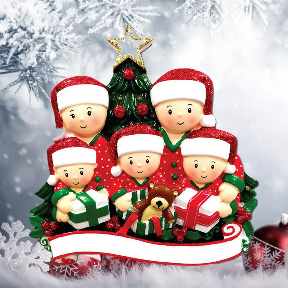 Карантин персонализированная семья выживших 2 3 4 5 украшение 2020 рождественские