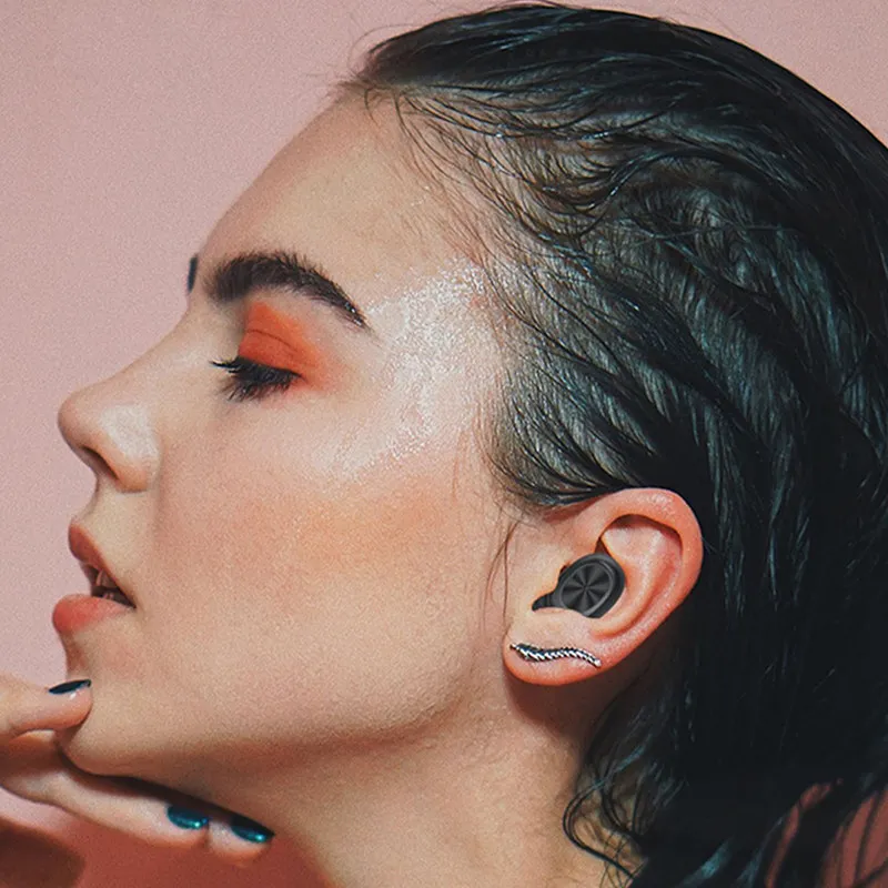 TWS Bluetooth 5 0 беспроводные наушники 8D HIFI с шумоподавлением и дисплеем питания