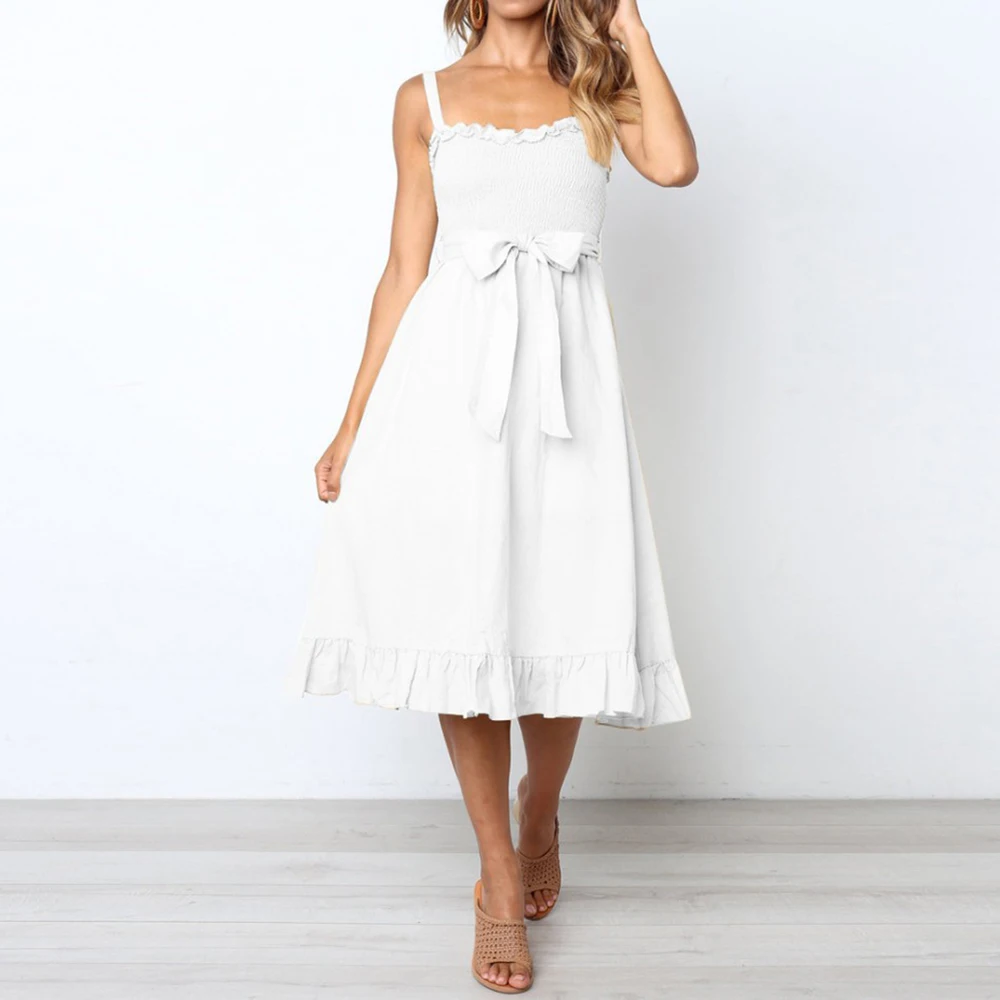 Женское сексуальное платье без рукавов с открытыми плечами однотонное длинное