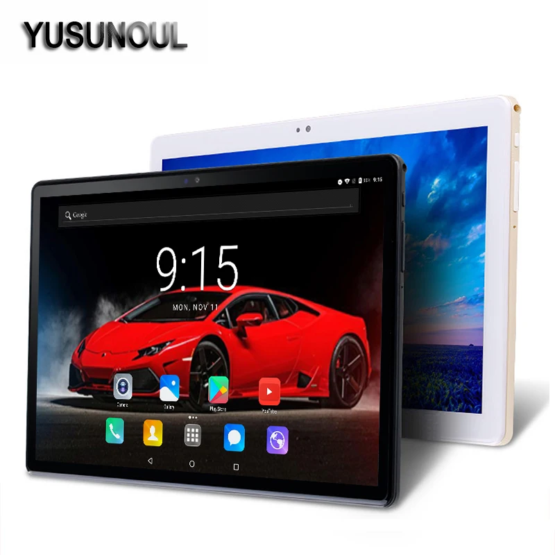 Fast For Videos/Games 6+64GB 4G LTE Google Play 10 inch Tablet IPS 2.5D Glass Android 10.0 Google Play Tablet pc 10.1