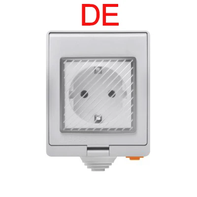 Sonoff S55 Wifi умная уличная Водонепроницаемая Беспроводная розетка умный дом дистанционное управление таймер розетка работает с Alexa Google Home - Комплект: Sonoff S55 DE