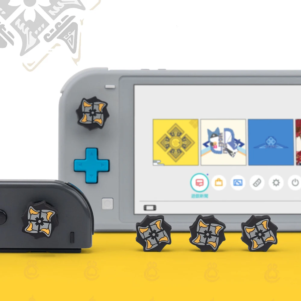 Колпачки силиконовые для джойстика Nintendo Switch/Switch Lite/Switch OLED/Wii U 4 шт. | Электроника