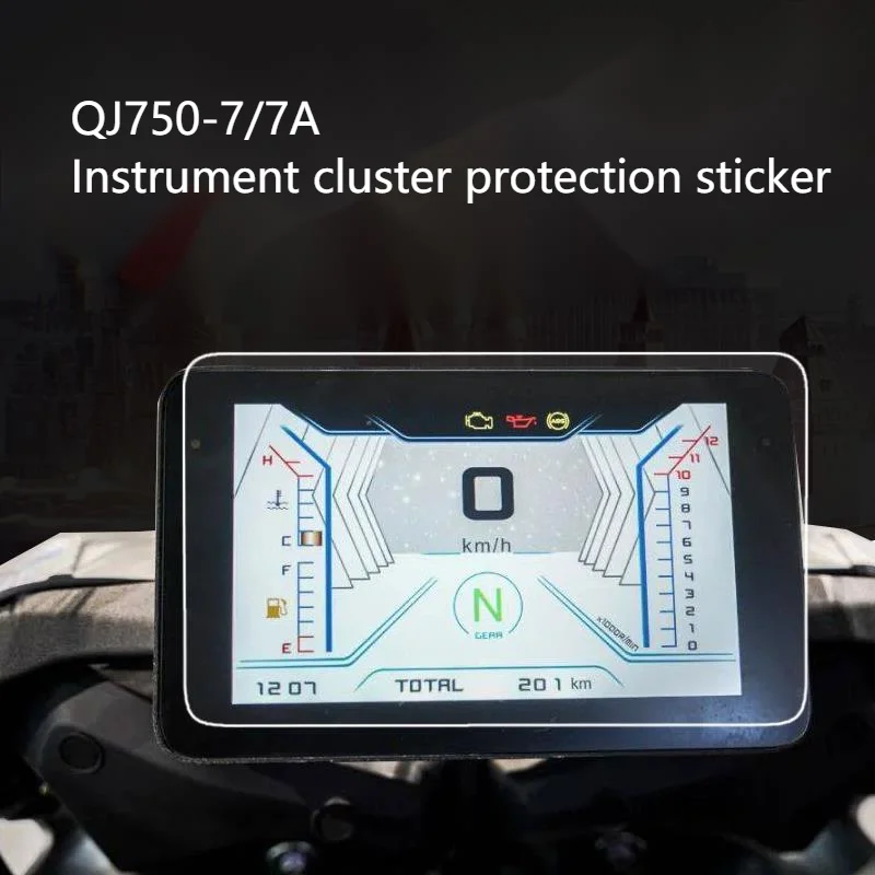 

Модифицированная пленка для мотоцикла аксессуары Hd прозрачная защитная пленка для Qjmotor Qj750-7/7a