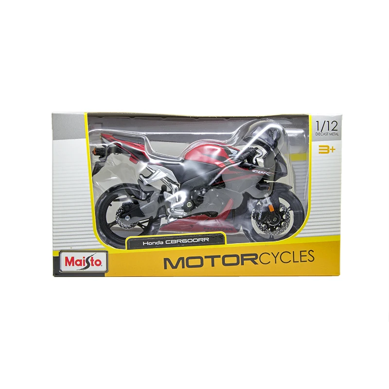 MAISTO модели мотоциклов CBR 600RR красный 1:12 Масштаб мотоцикл литой металлический велосипед миниатюрная гоночная игрушка для коллекции подарков