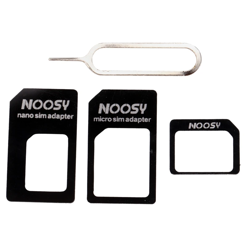 

For iPhone 5 Nano SIM Card Adapter Black