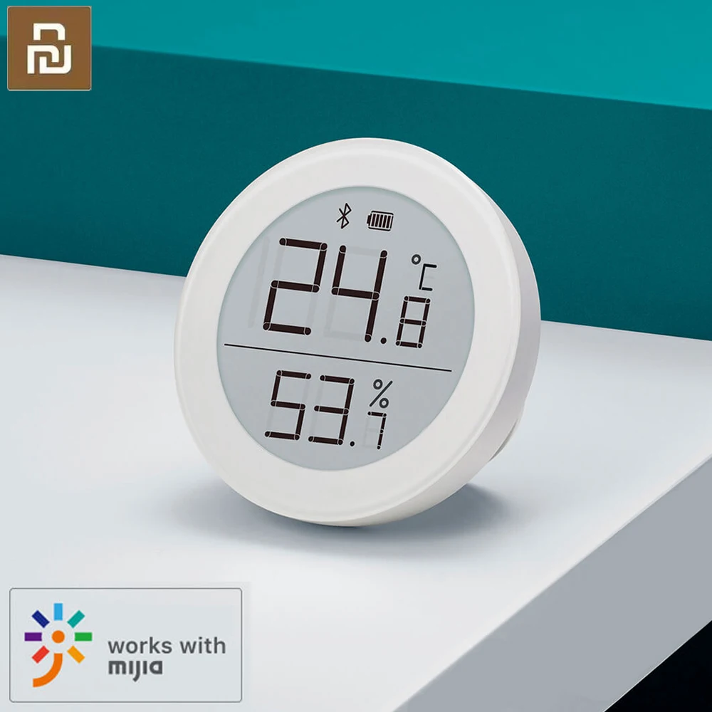 Youpin ClearGrass цифровой Bluetooth термометр и гигрометр E-Link INK 30 дней автоматическая