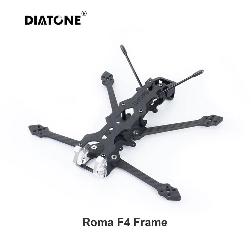 

DIATONE ROMA L4 T300 3K 176mm Carbon Fiber Frame Kits 3mm Arm for FPV Freestyle 4inch LR4 4S 6S Micro Long Range Drones