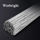 Worbright алюминиевые сварочные стержни с каркасом проволока легко расплавляется низкотемпературная сварочная проволока для алюминиевой пайки без порошка