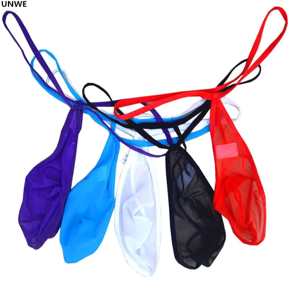 2019 Горячая Распродажа мужские нейлоновые трусики сексуальные стринги высокое