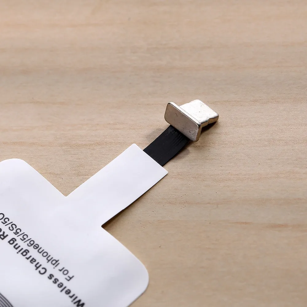 Быстрое беспроводное зарядное устройство приемник для iPhone 7 6 Plus 6s 5 Micro usb type C беспроводной зарядный адаптер Разъем для samsung Xiaomi