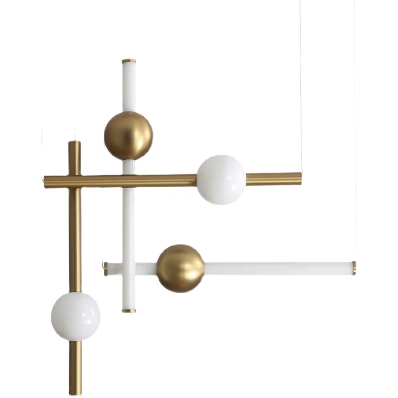 Candelabro luciérnaga, sala de estar minimalista moderna para lámpara roja, dormitorio, comedor, nuevas lámparas creativas de estilo nórdico ins