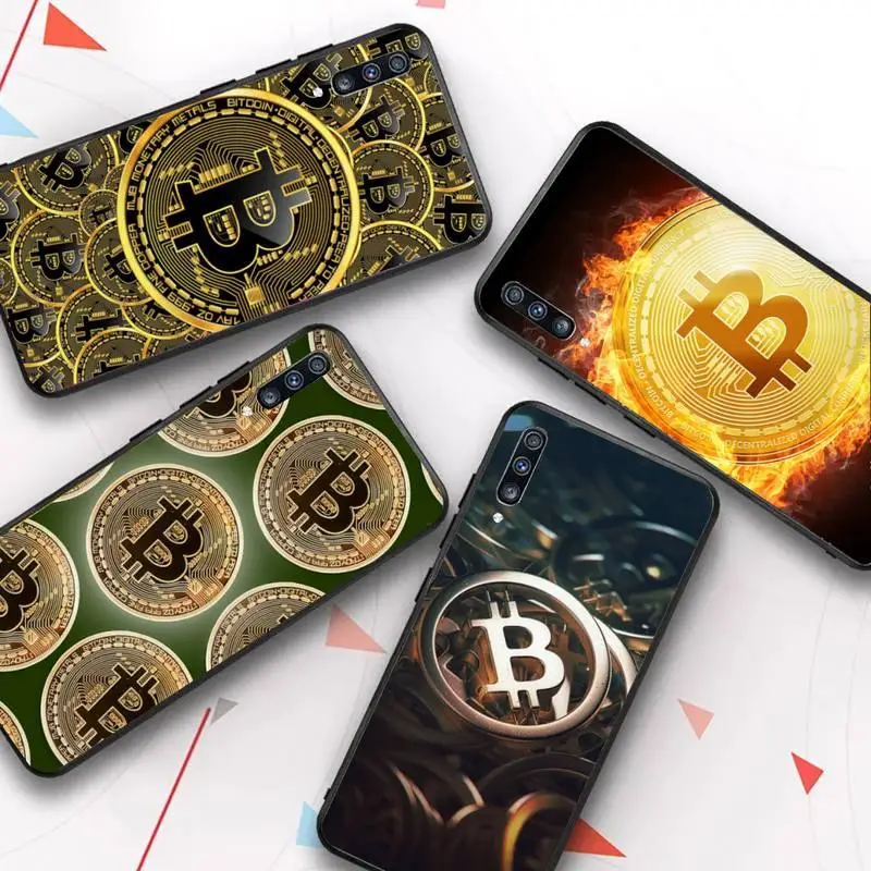 

I Love Accept Bitcoin Phone Case for Samsung Galaxy A 51 30s a71 Soft Silicone Cover for A21s A70 10 A30 Capa
