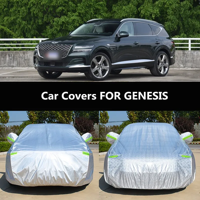 

Car Covers FOR GENESIS GV80 2021 special car cover sunscreen rainproof heat insulation thick car cover sunshade