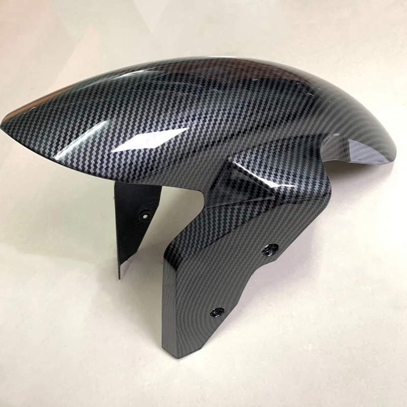 

for BMW S1000RR 2009-2018 Front Fender Splash Mud Dust Guard Mudguard ABS Carbon Fiber Color