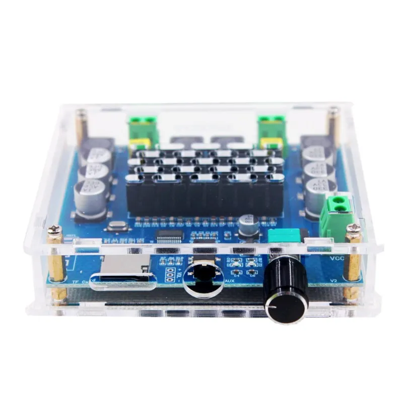 XH A105 Bluetooth 5 0 TDA7498 беспроводной цифровой усилитель мощности плата 2x100 Вт стерео