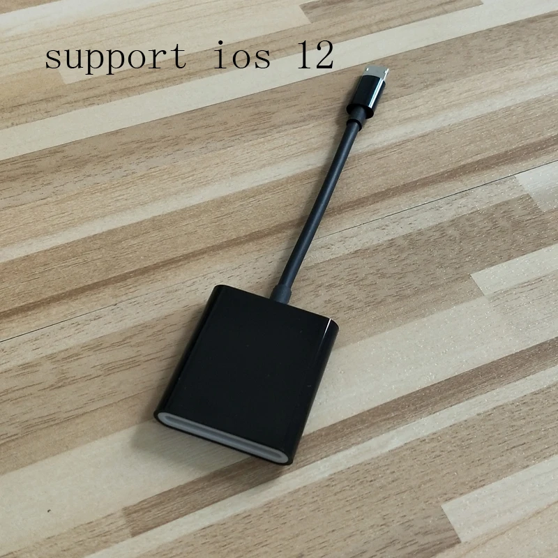 Двусторонняя микро-sd кард-ридер с подсветкой для телефонов iPhone 6 7 8 x и Android |