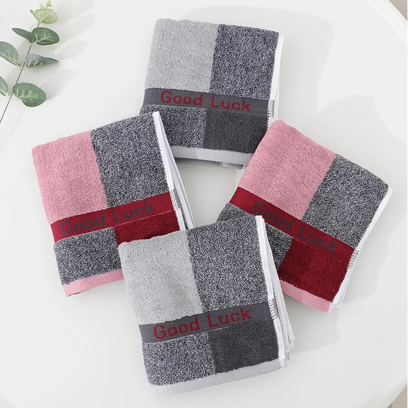 4 шт./компл. плотное мягкое полотенце для лица 100% хлопок пляжное взрослых