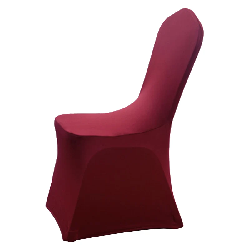 Супер толстый 330 г/шт. отель спандекс Белый Чехол для стула лайкра Свадебные чехлы
