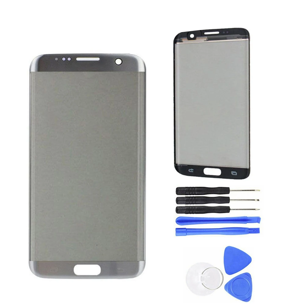 Для Samsung Galaxy S7 Edge G935 ЖК дисплей внешняя Сенсорная панель экран стекло замена