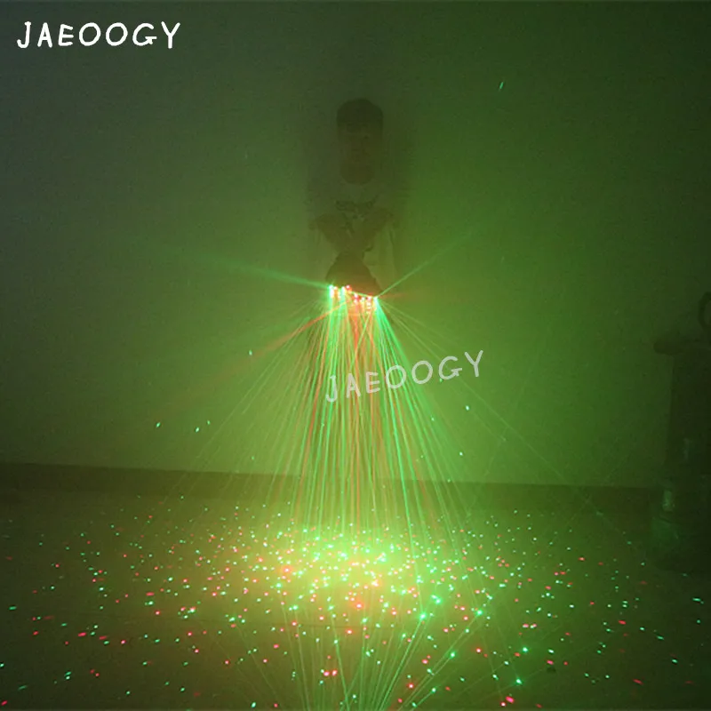 Бесплатная доставка Высокое качество красные зеленые лазерные перчатки