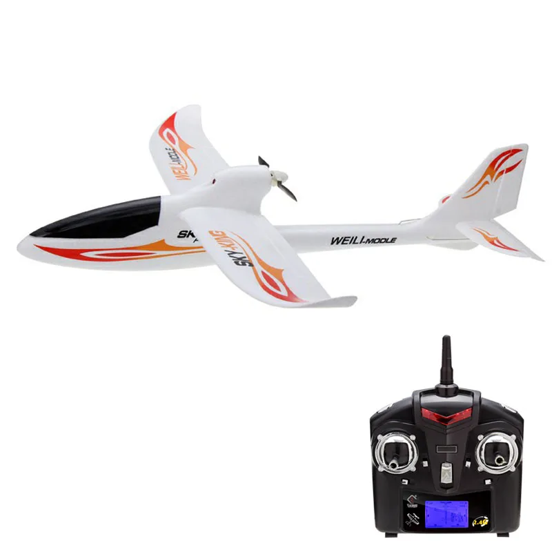 

WLtoys F959S 3-канальный задний упорный высокоскоростной Глайдер EPO RC с шестью осями гироскопа-оранжевый