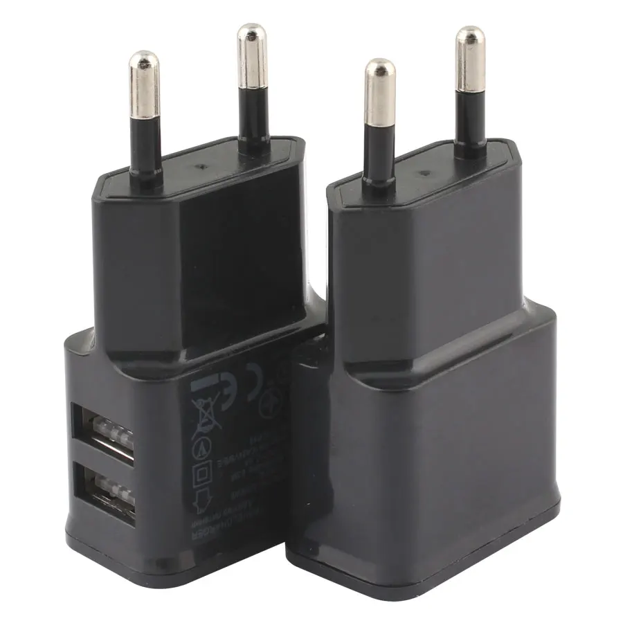 Двойное зарядное устройство USB 5 В 2 А для iphone ipad ipod универсальный мобильный