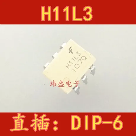 

Freeshipping 10PCS/LOT H11L3 DIP6 H11L3M