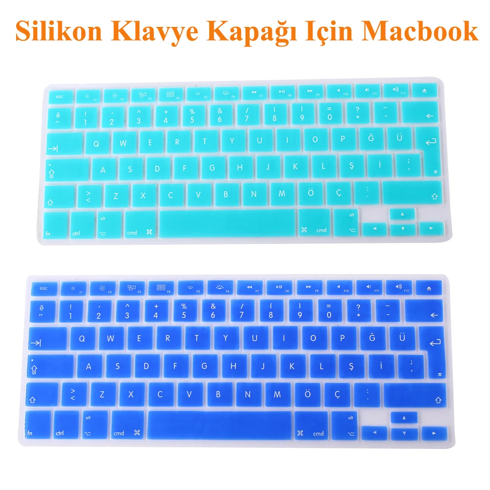 Силиконовый чехол для клавиатуры RYGOU защита Macbook Pro 13 15 17 Retina Mac Air 13|keyboard cover