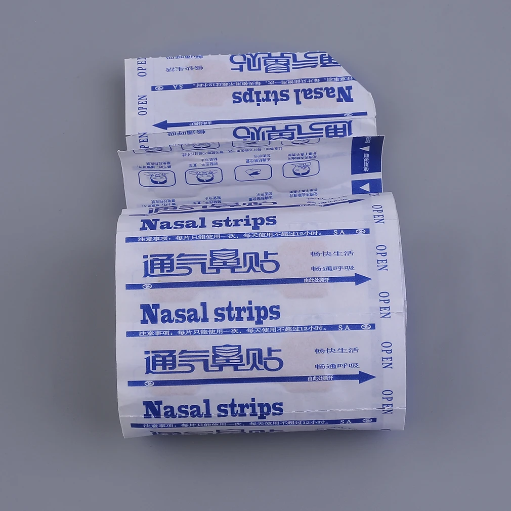 50 шт./компл. большое дыхание носовые полоски правильный способ решения Стоп храпа