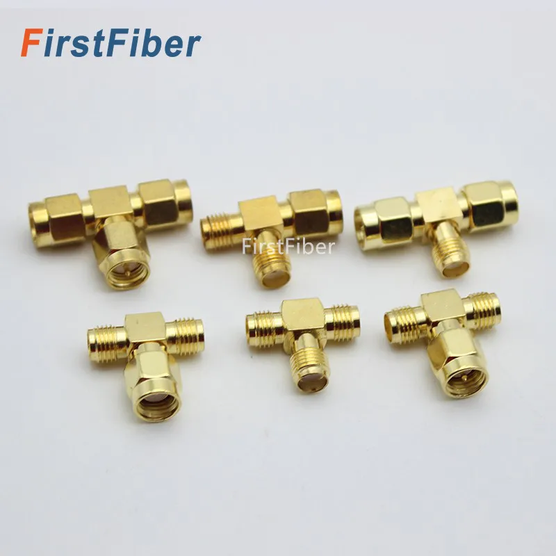 SMA тройной T Тип RF соединитель сплиттер 3 способа|Оптоволоконное оборудование| |
