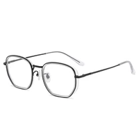 reven jate 3093 pure titanium glasses frame men vintage square myopia optical prescription eyeglasses frame men new eyewear