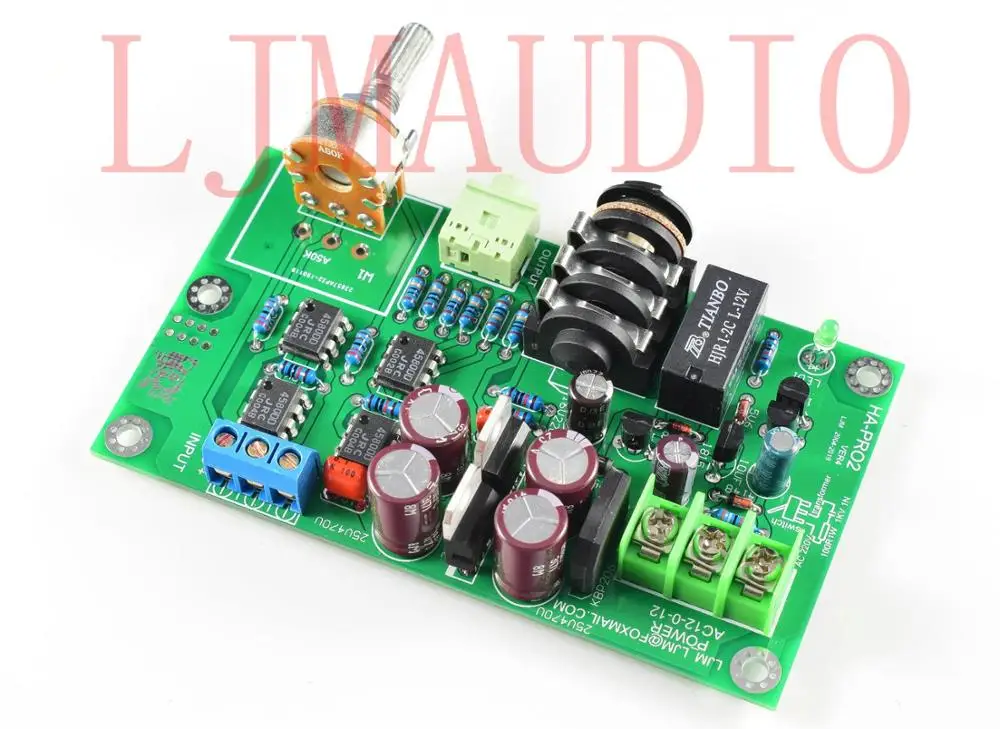 Комплект платы усилителя для наушников Класса Listener профессиональный комплект