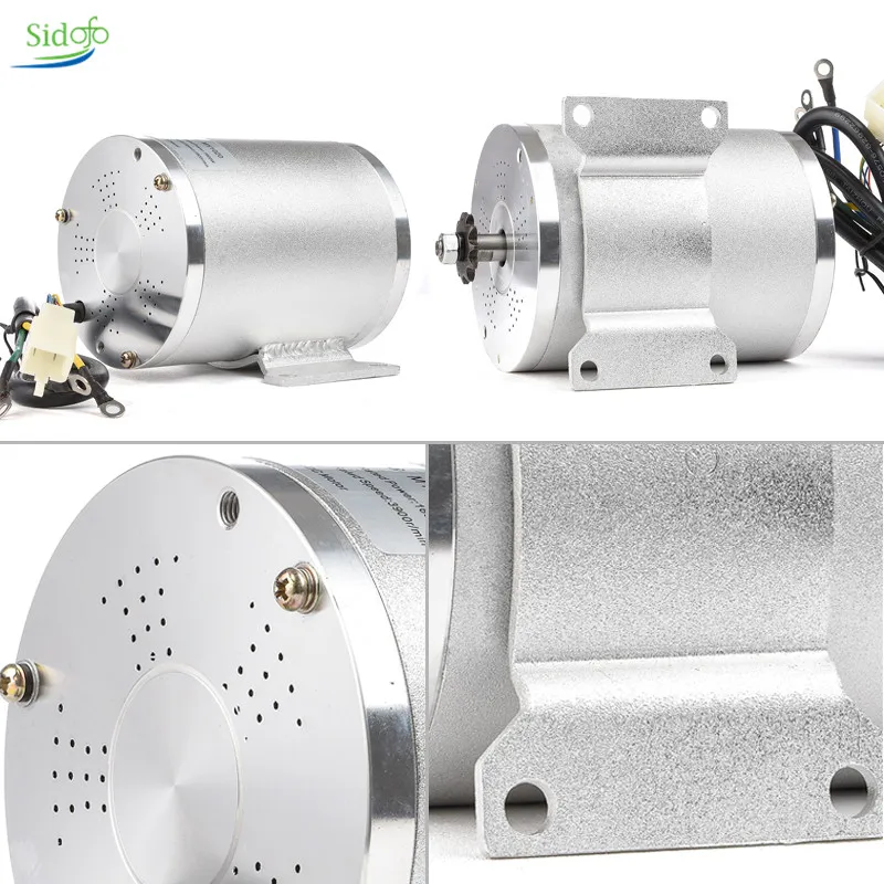 Бесщеточный двигатель постоянного тока для электрического велосипеда комплект