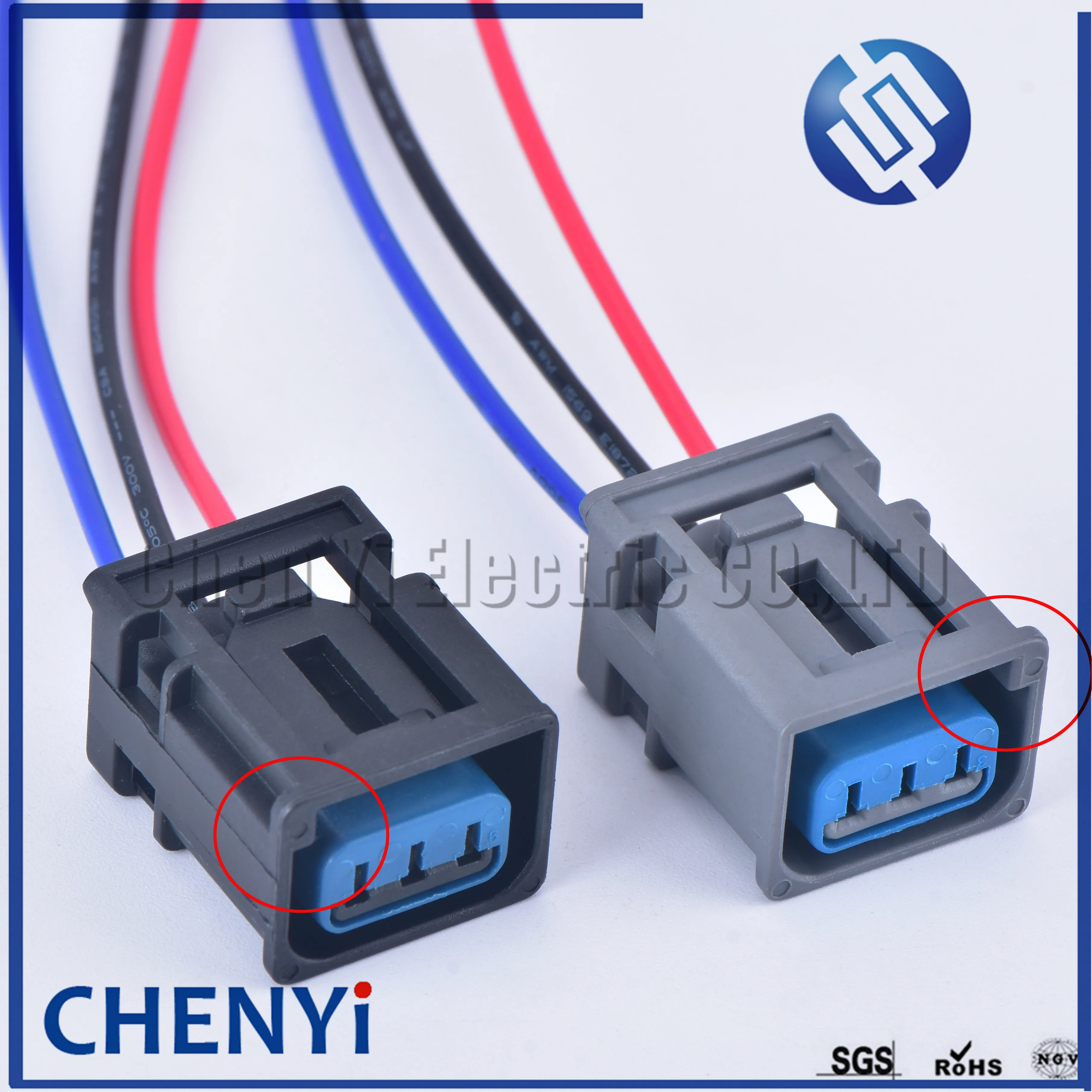 3 Pin 2 мм катушка зажигания высокого Напряжение разъем для Ford Focus катушки Honda 1W7T 14A464