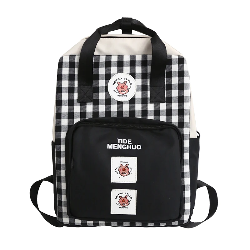 Модный нейлоновый рюкзак для колледжа японские дорожные школьные ранцы старших