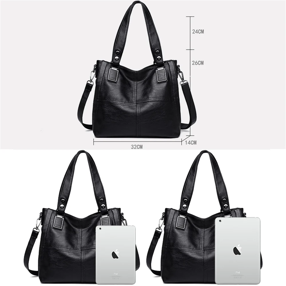 Sac A основной Femme Лоскутные кожаные роскошные сумки женские сумки дизайнерские женские ручные сумки Большие женские сумки через плечо Повседневная Сумка-тоут