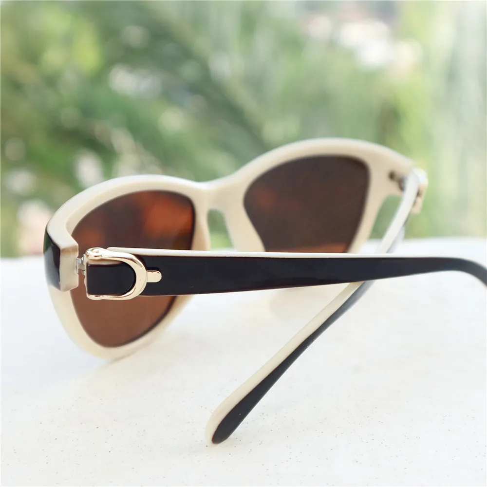 Zerosun поляризационные солнцезащитные очки женские кошачий глаз для женщин