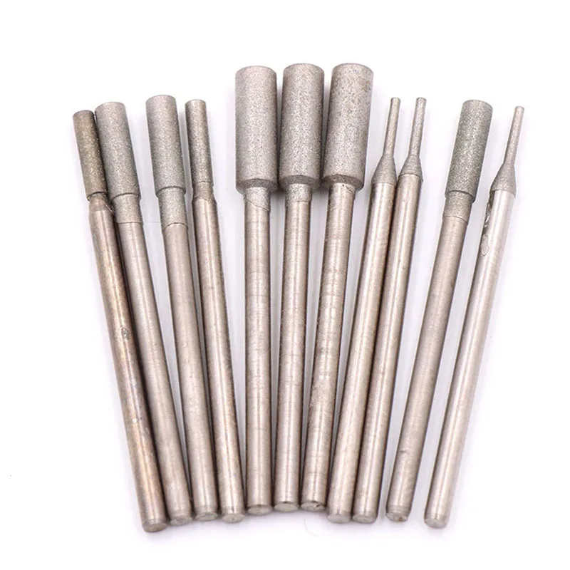 1 шт. цилиндрическая алмазная шлифовальная головка с хвостовиком 3 0 мм |