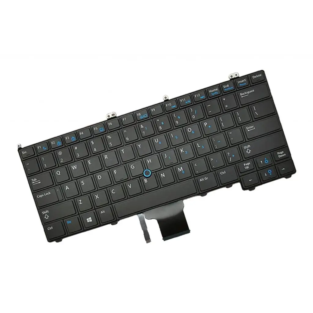 Раскладка «американский английский» Замена ноутбука с подсветкой Keyobard для Dell Latitude 12 7000 E7240 E7440 Клавиатура ноутбука Новое поступление